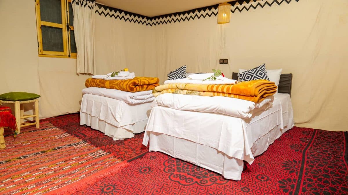 Tente de luxe privative avec salle de bain