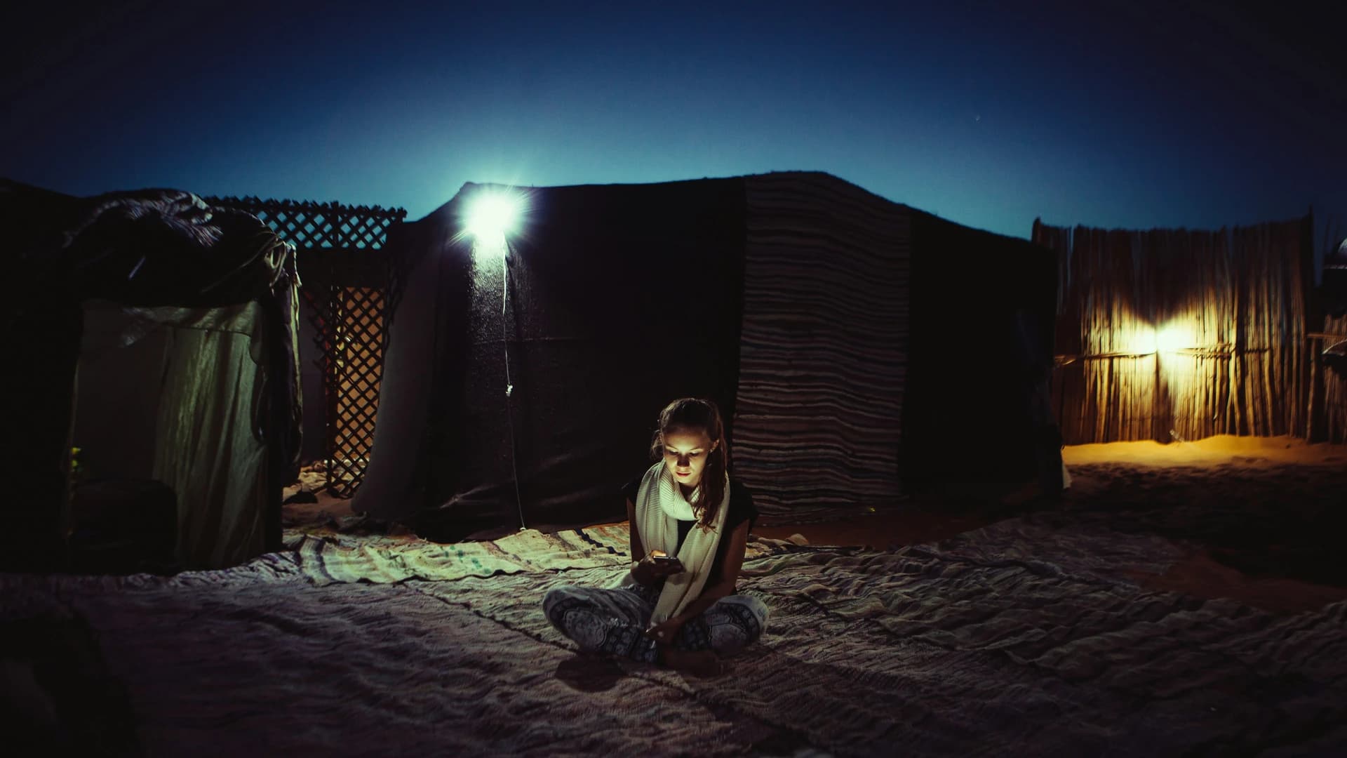 Photo d'illustration — ambiance désert à Erg Chebbi Camps