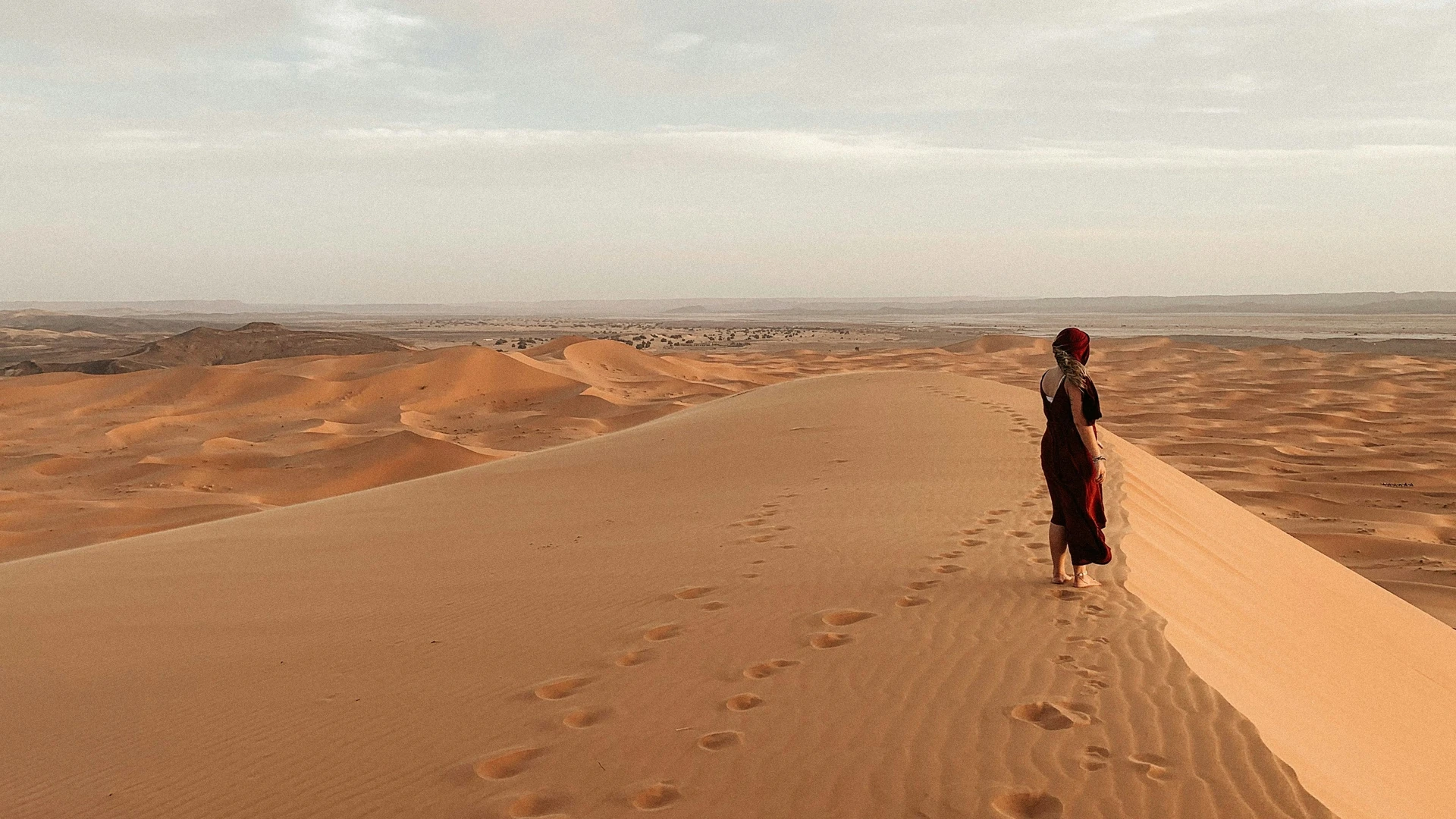 À quelle heure se couche le soleil sur Erg Chebbi ?