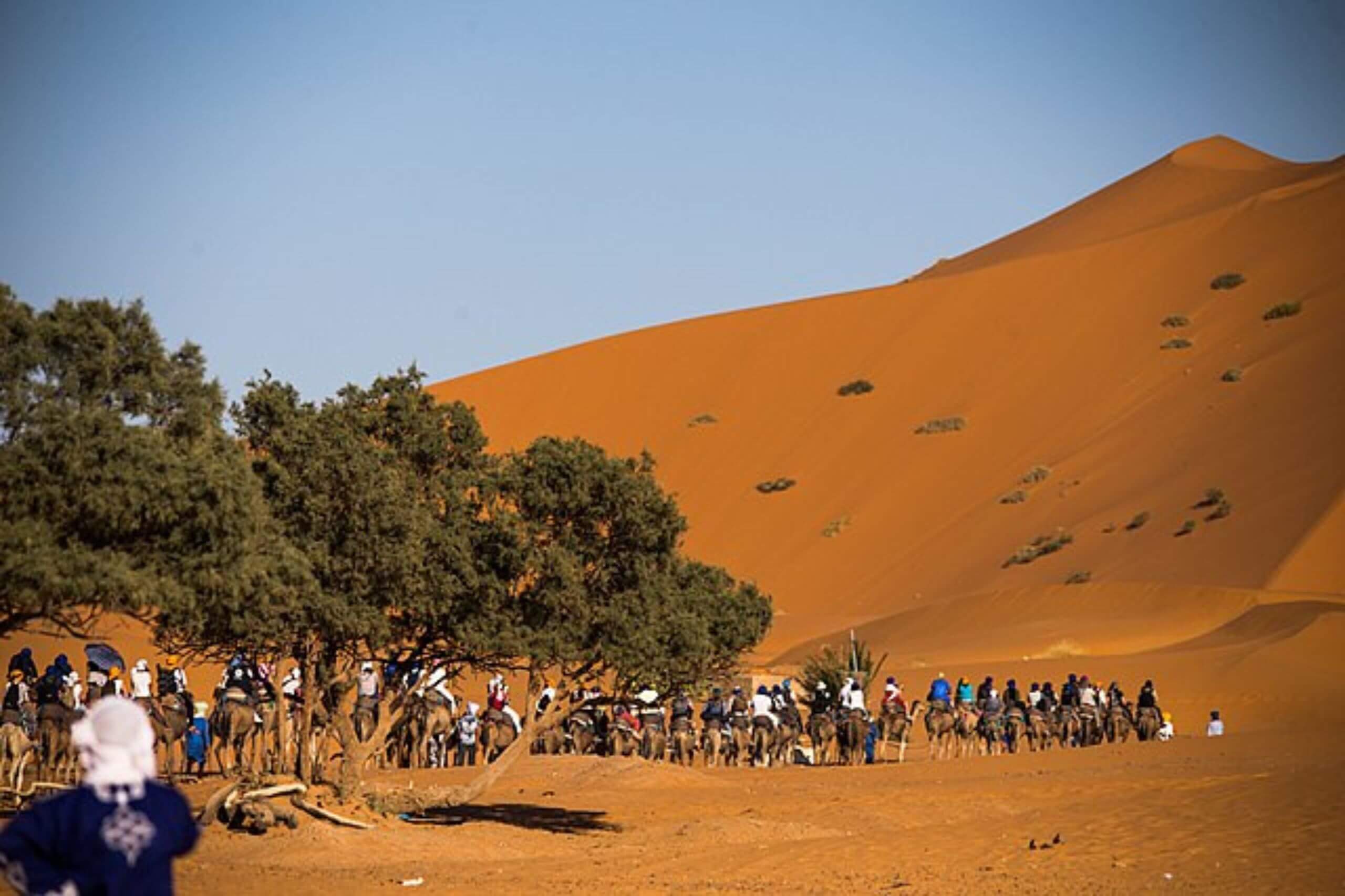 Coût CAmping dans le désert de Merzouga