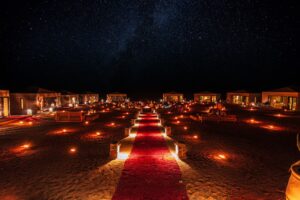 Désert de Merzouga Diner Traditionnel à Merzouga Camp