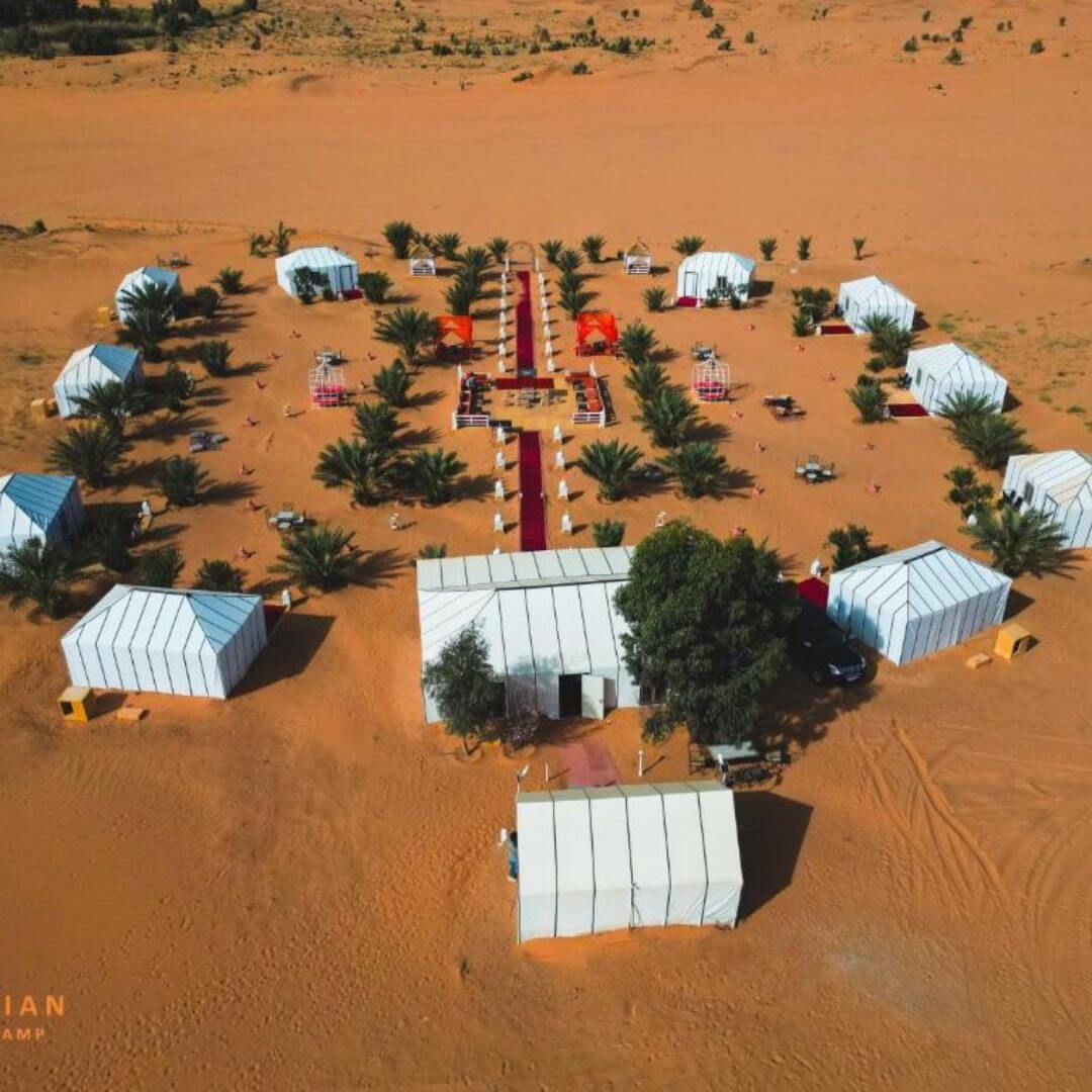 Bivouac de luxe à Merzouga